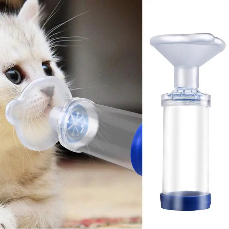 Pet Cat Dog Aerosol Chamber Mask Tank Spacer - MyPetDollar.com