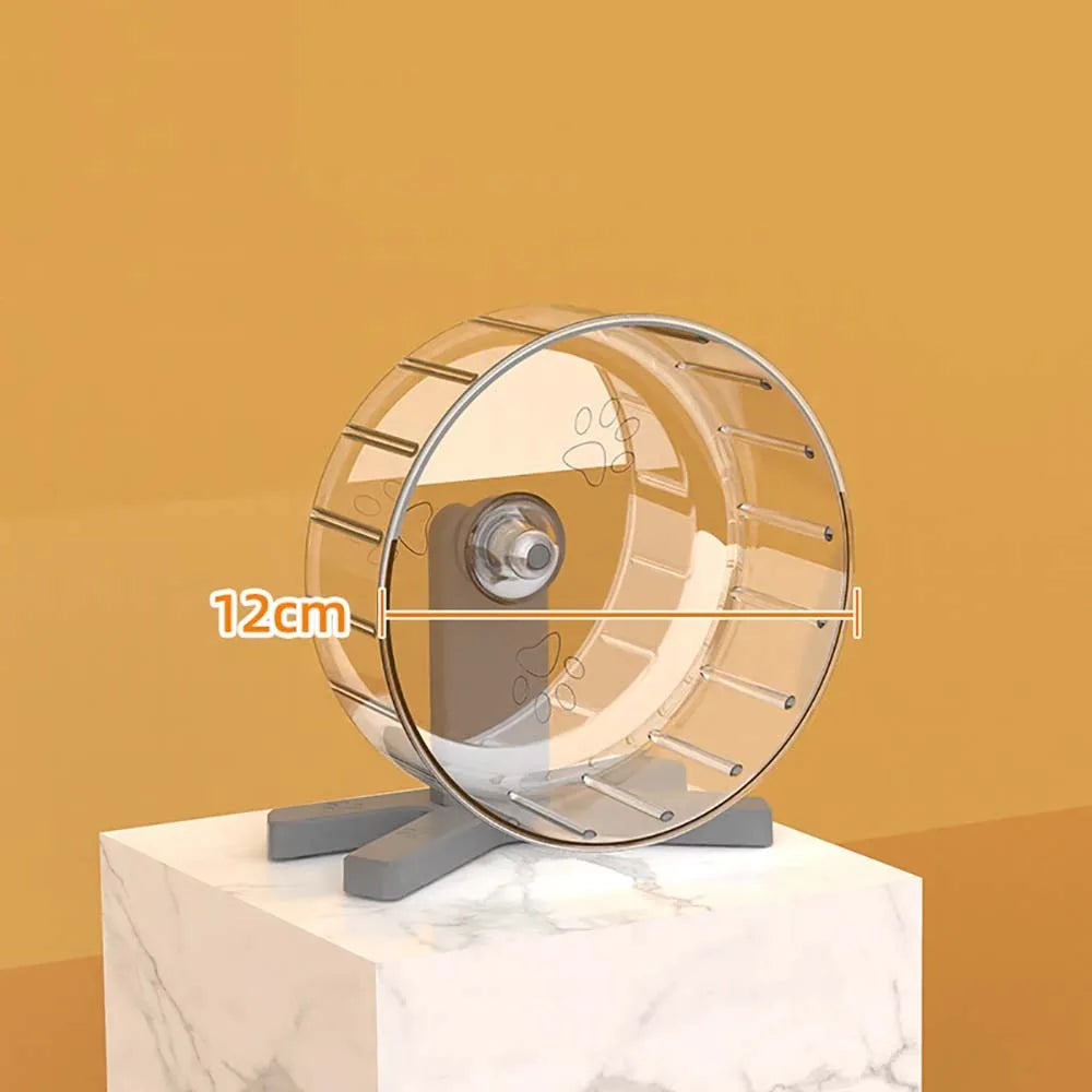 Silent Hamster Running Wheel Easy to Disassemble Widened Pet – 3 Colors