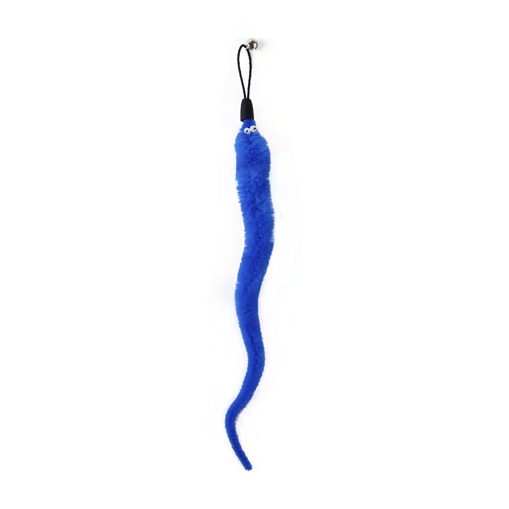 Cat Feather Toy Accessories False Mouse Worm - MyPetDollar.com