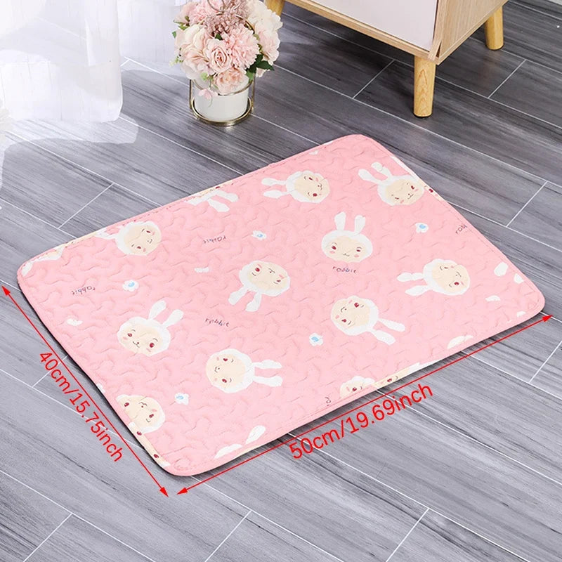 Washable Pet Pee Pad Diaper Mat – 8 Colors