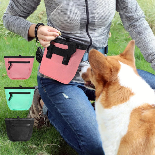 Dog Treat Bag with Magnetic Closure for Pet - MyPetDollar.com