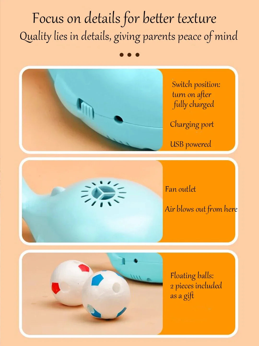 Electric Whale Floating Ball Cat Toy | - MyPetDollar.com