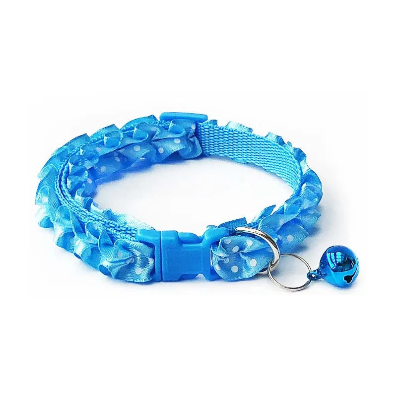 Cute Lace Sweet Pet Collar Necklace Dog Cat - MyPetDollar.com