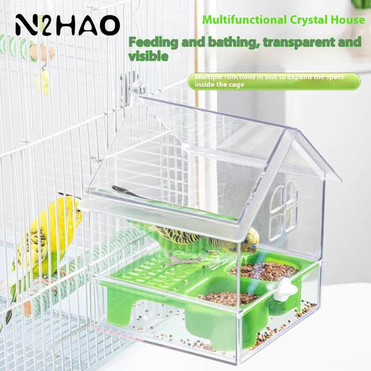 Hanging Parrot Feeder Prevent Scattering - MyPetDollar.com