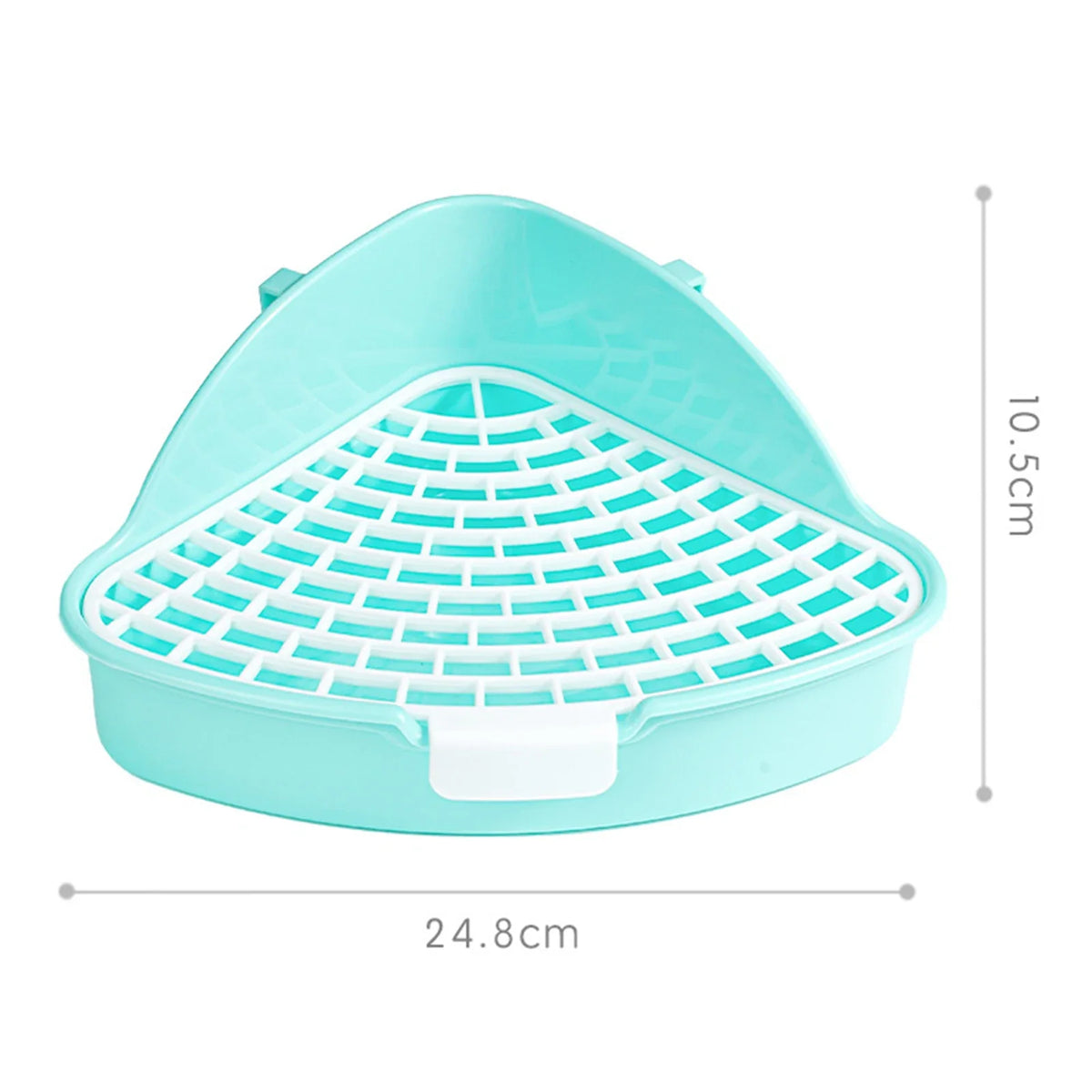 Rabbit Litter Tray Toilet Animal Potty Trainer Bunnies Corner for Small Pets