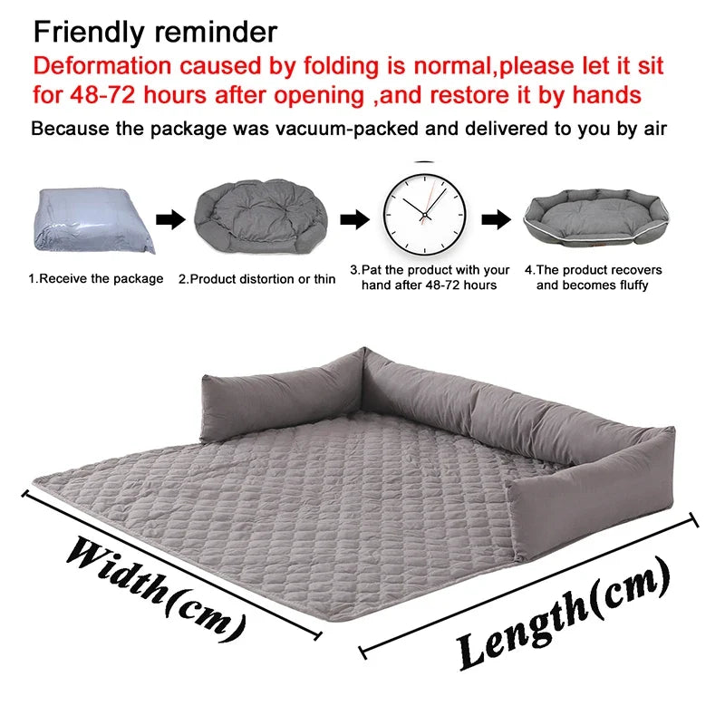 Bed Dog Cushion Summer Sofa Bed for Large - MyPetDollar.com