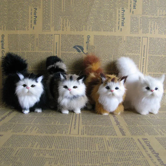 Cute Simulation Cat Plush Toys Soft Stuffed - MyPetDollar.com