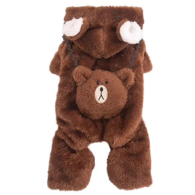 Dog Clothes Winter Autumn Warm Four Legged - MyPetDollar.com
