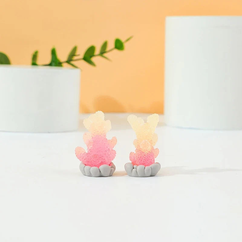 Potted Plants in the Shape of Noctilucent Marine Resin Fish – 10 Colors