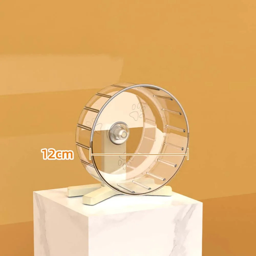 Silent Hamster Running Wheel Easy to Disassemble Widened Pet – 3 Colors