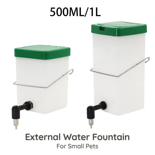 500ml 1l Pet Water Dispenser Hanging Enclosure