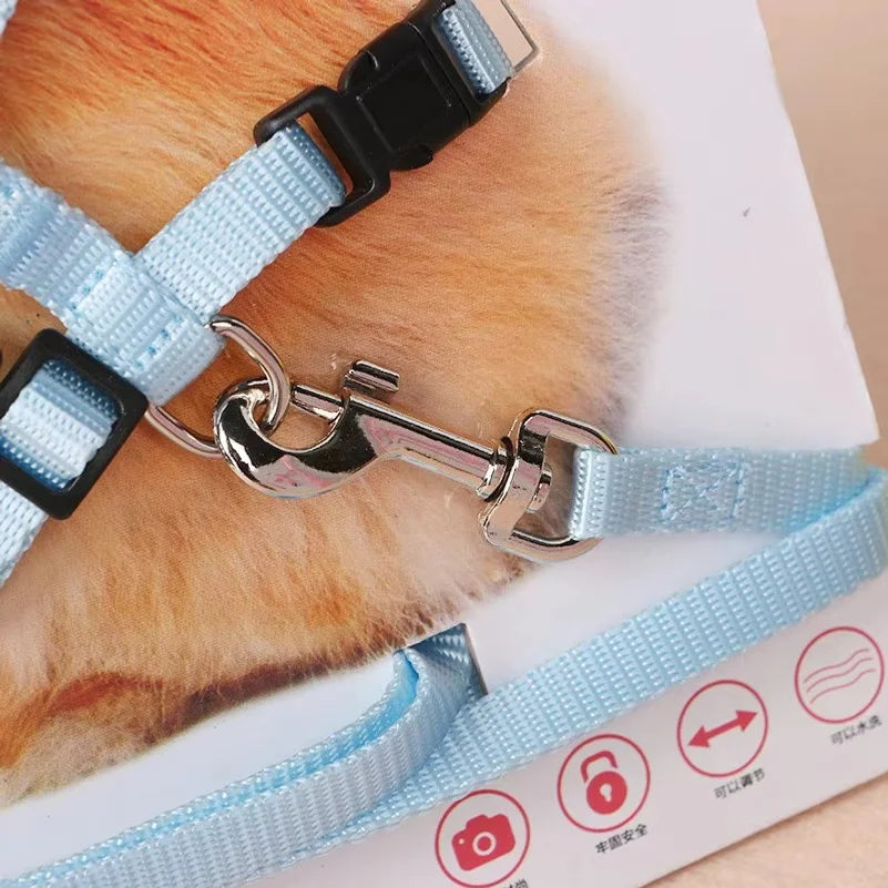 120CM Pet Rabbit Soft Harness Leash WIth - MyPetDollar.com