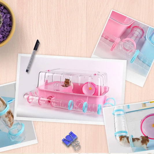 8x DIY Hamster Tubes Set Connection Tunnels - MyPetDollar.com