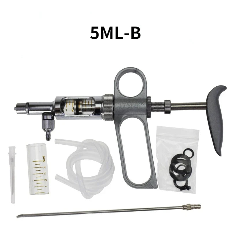 5ml 10ml Feeding Metal Continuous Syringe – Livestock Health & Vet Tools