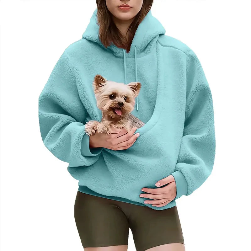 Pet Carrier Sweatshirt Hoodie for Small Dogs - MyPetDollar.com
