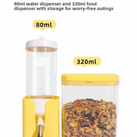 2 IN 1 Design Auto Pet Feeder Plastic Large - MyPetDollar.com