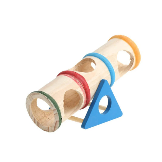 Chinchilla Gerbil Wooden Funny Gym Exercise - MyPetDollar.com