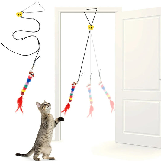 1PC Door-Hanging Mouse And Cat Toy - MyPetDollar.com