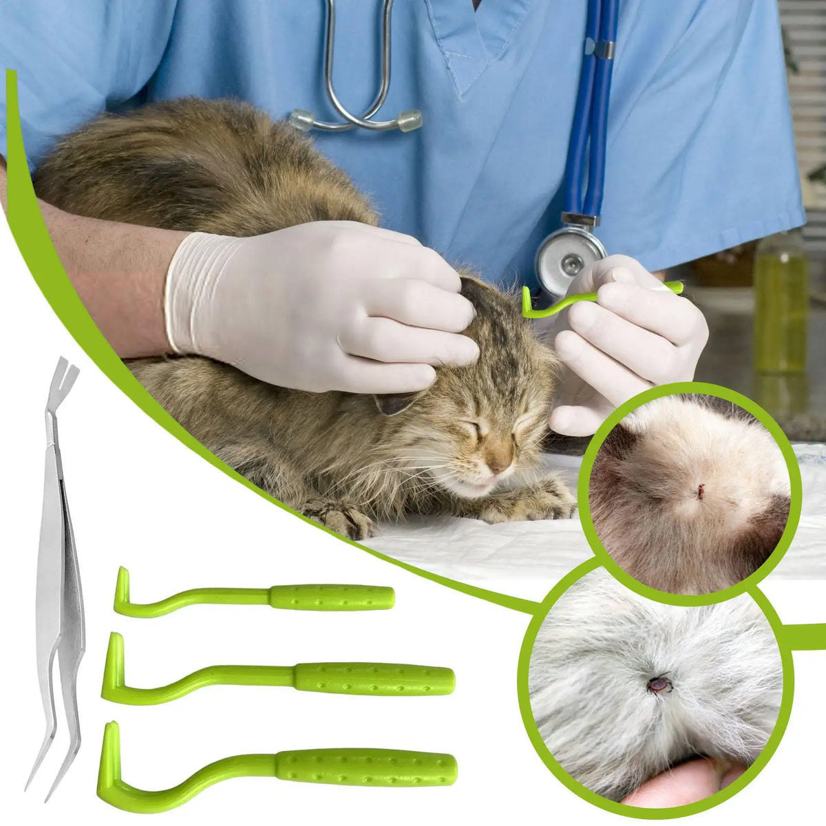 Pet Tick Remover Flea Clip Lice Catcher Flea - MyPetDollar.com