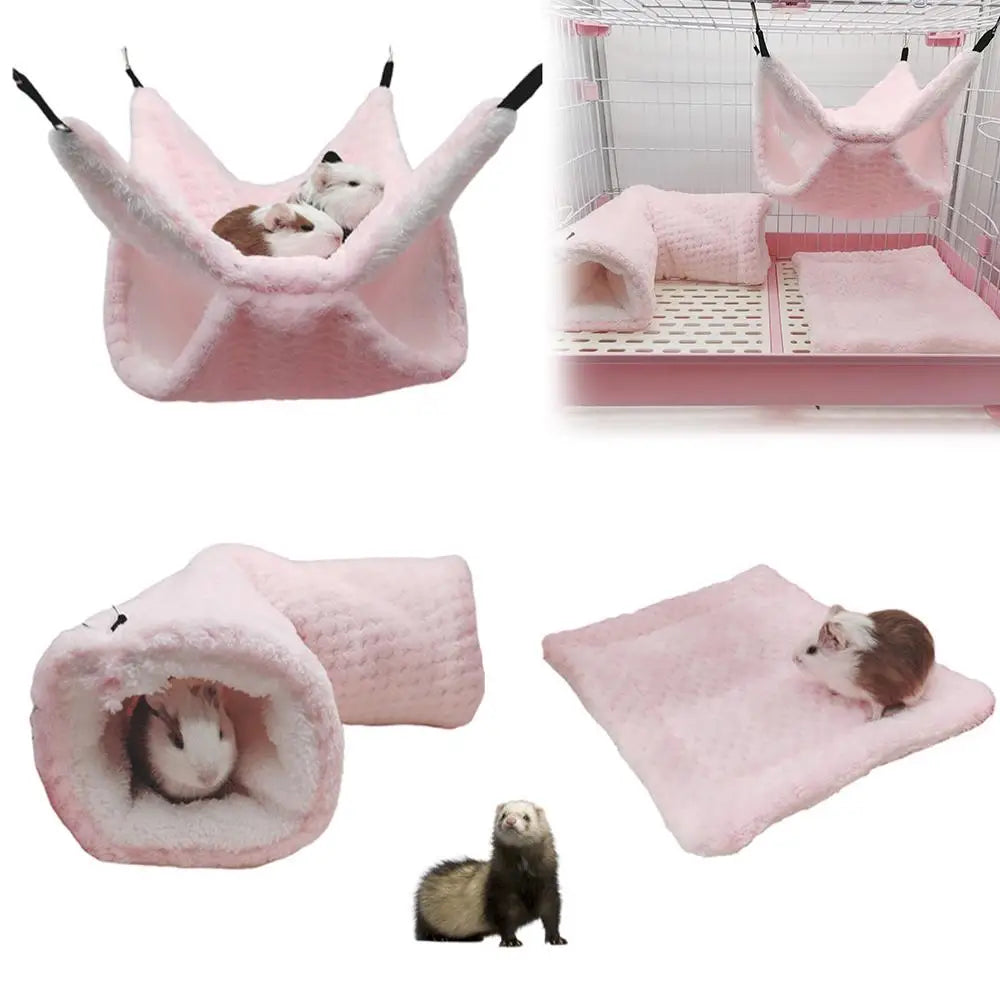 Hamster Nest Winter Bed House Shed Hanging - MyPetDollar.com