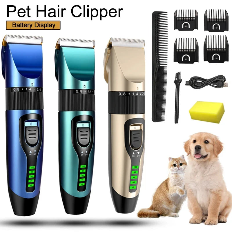 Professional Pet Hair Clipper Rechargeable - MyPetDollar.com