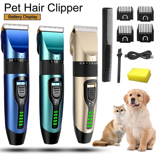 Professional Pet Hair Clipper Rechargeable - MyPetDollar.com