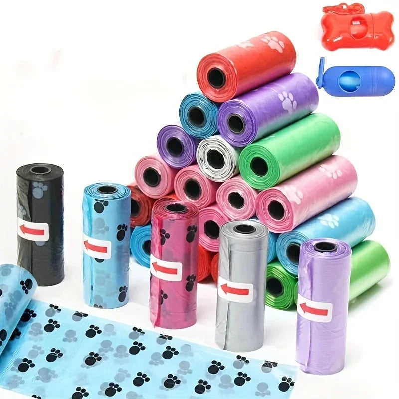 1500pcs Random Color Dog Poop Bag Pet Poop - MyPetDollar.com