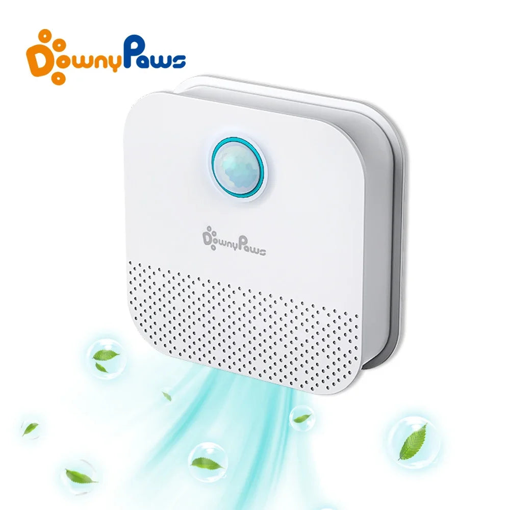 Downypaws Rechargeable Odor Purifier for Cats Litter Box