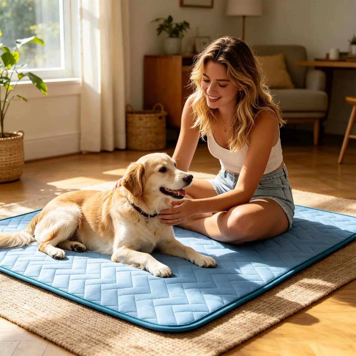 Pet Kennel Cold Pad Puppy Heat Absorption - MyPetDollar.com