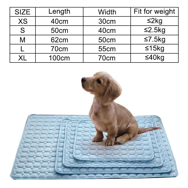 Dog Cooling Mat Summer Pet Breathable - MyPetDollar.com