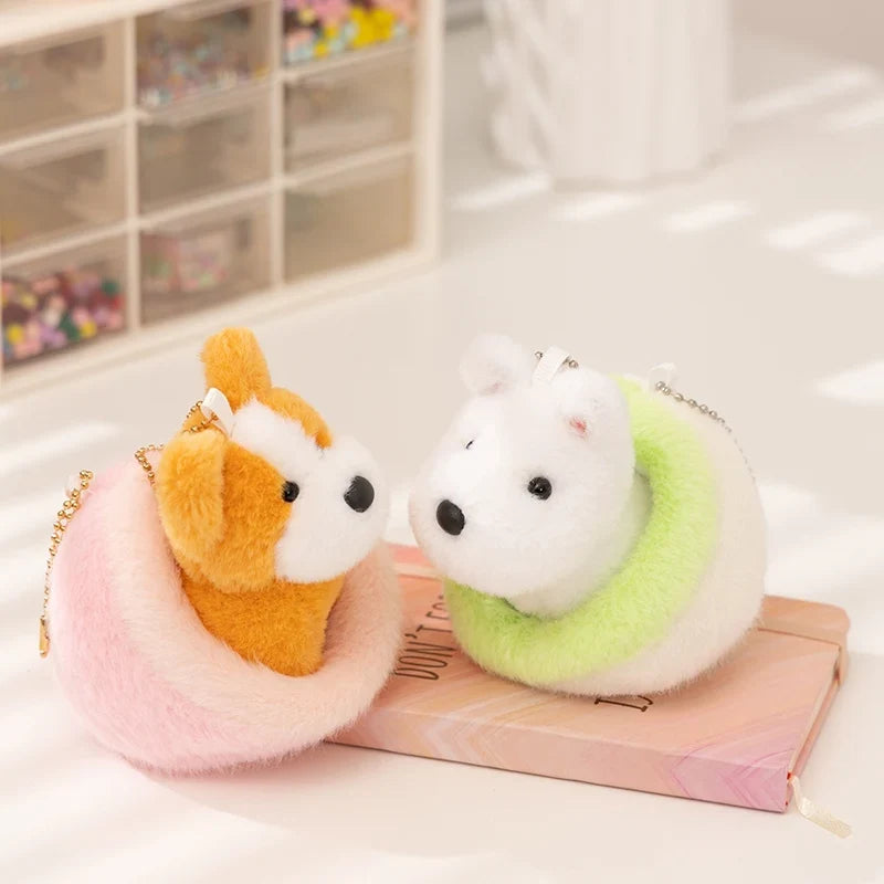5 Styles Funny Puppy&House Combination Plush - MyPetDollar.com