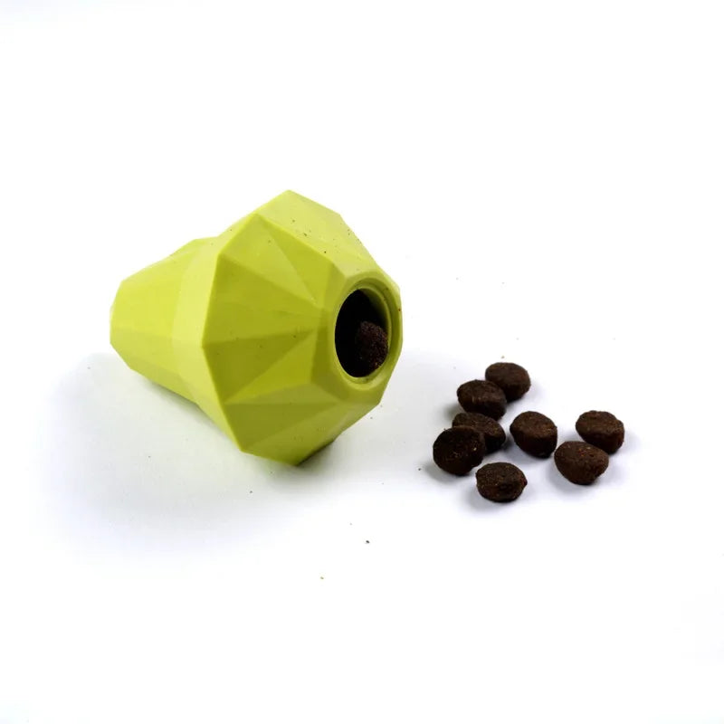 Rubber Dog Ball Chew Dispenser Leakage Food - MyPetDollar.com