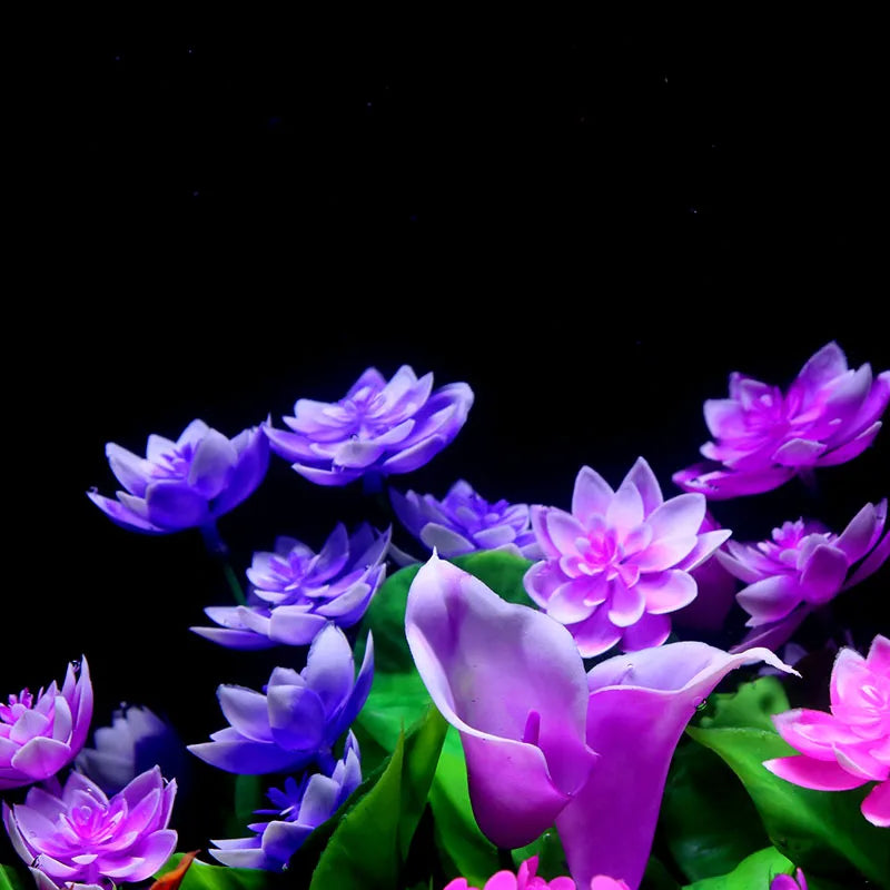 Artificial Water Plant Flower Set Sight of - MyPetDollar.com