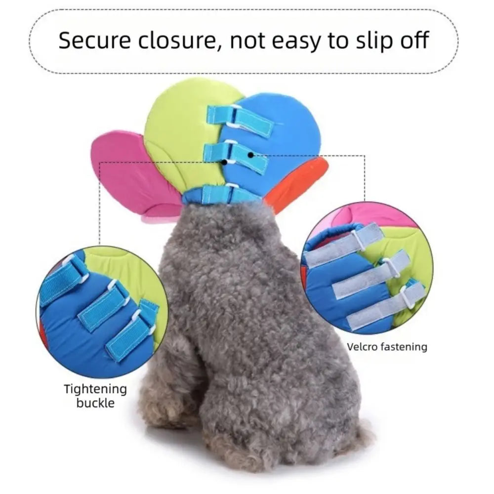 Flower Shape Pet Cone Collar Anti-licking - MyPetDollar.com