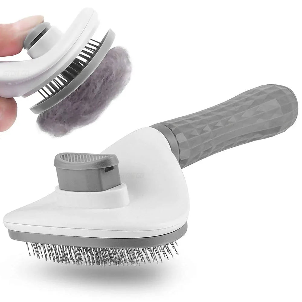 Self Cleaning Slicker Brush for Dogs and - MyPetDollar.com
