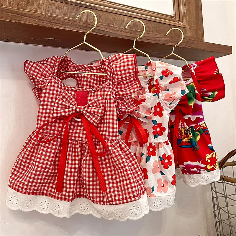 1pc Pet Clothing Fly Sleeve Three-color - MyPetDollar.com