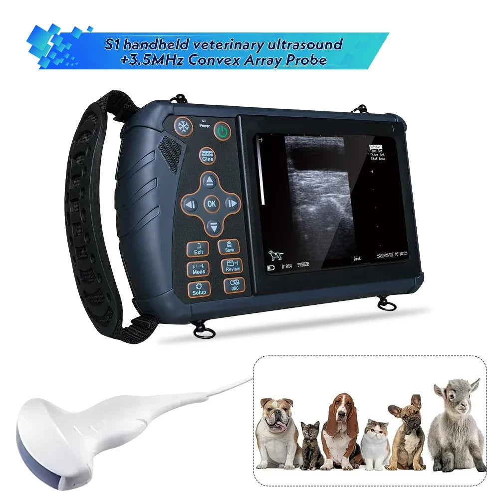 Sinohero 3.5 5 6.5Hz Portable Veterinary Ultrasound Scanner – Dog Supplies