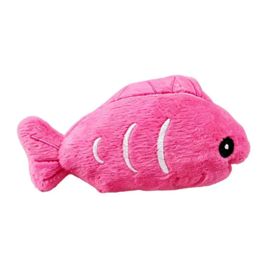Cat Plush Toy Plush Fish Cat Toy with Catnip - MyPetDollar.com