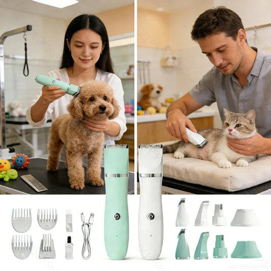Multifunctional Pet Clippers Rechargeable - MyPetDollar.com