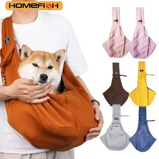 Adjustable Dog Sling Carrier with Pocket - MyPetDollar.com