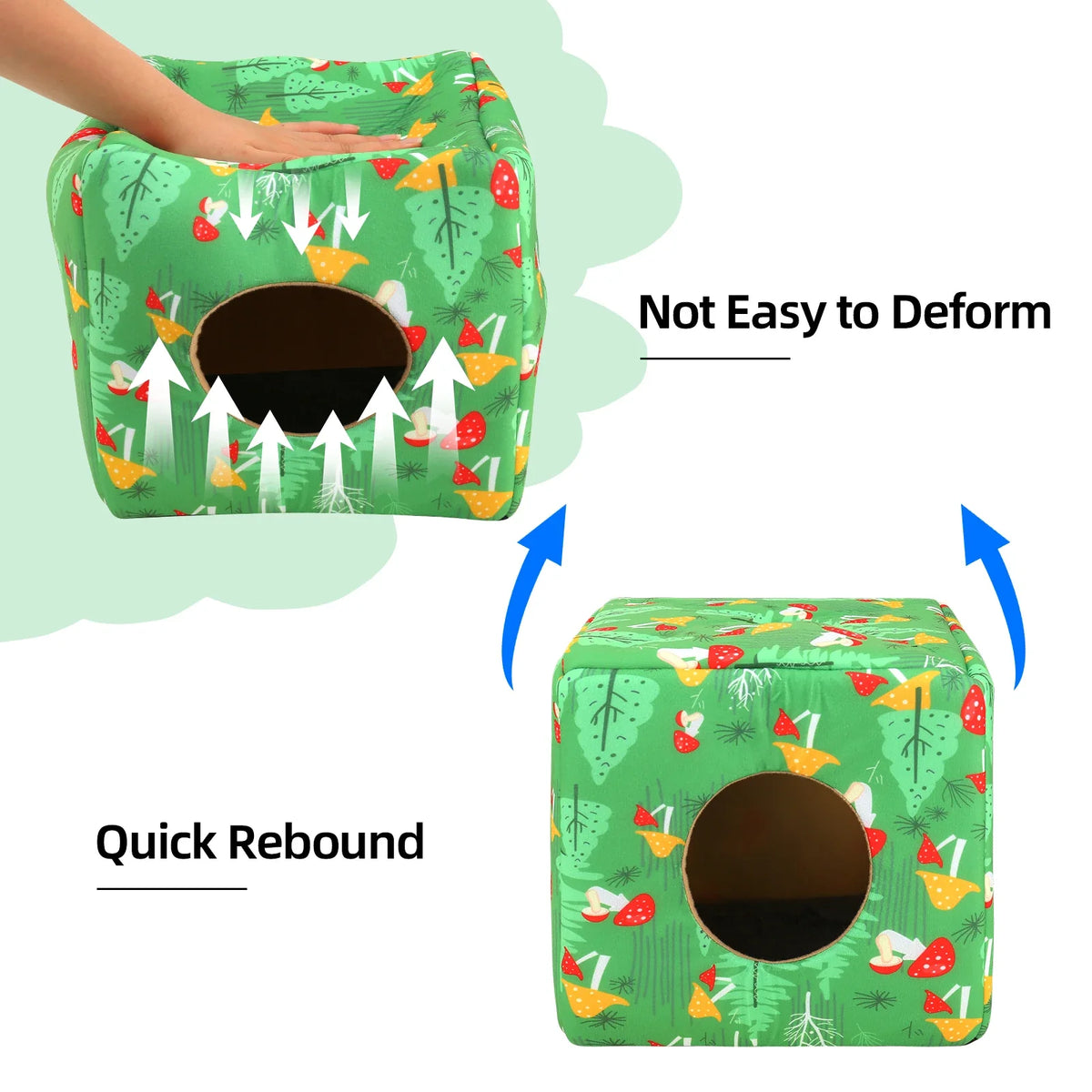 Guinea Pig Hideout Bed Washable Guinea Pigs - MyPetDollar.com