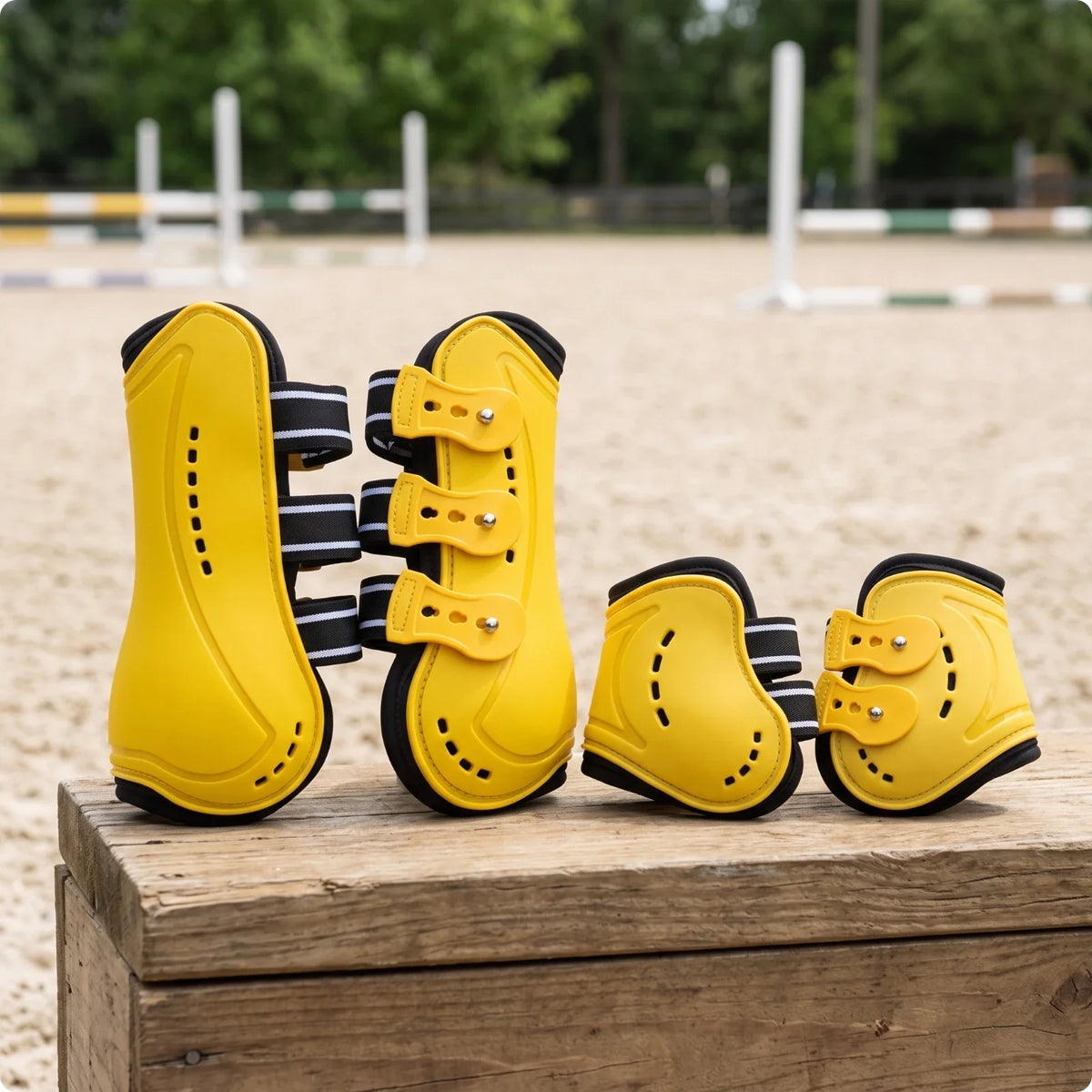 4 Pieces Tendon Boots Breathable Horse Boots - MyPetDollar.com