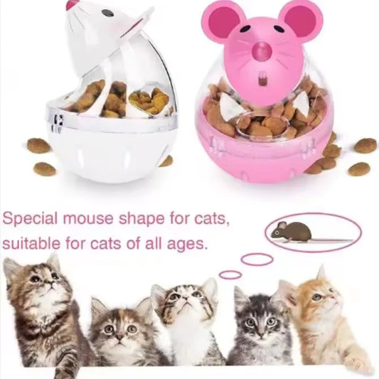 Pet Feeder Cat Toy Mouse Rolling Food - MyPetDollar.com