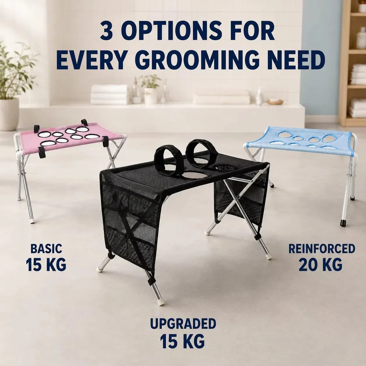 Pet Grooming Hammock Table Foldable Stand - MyPetDollar.com