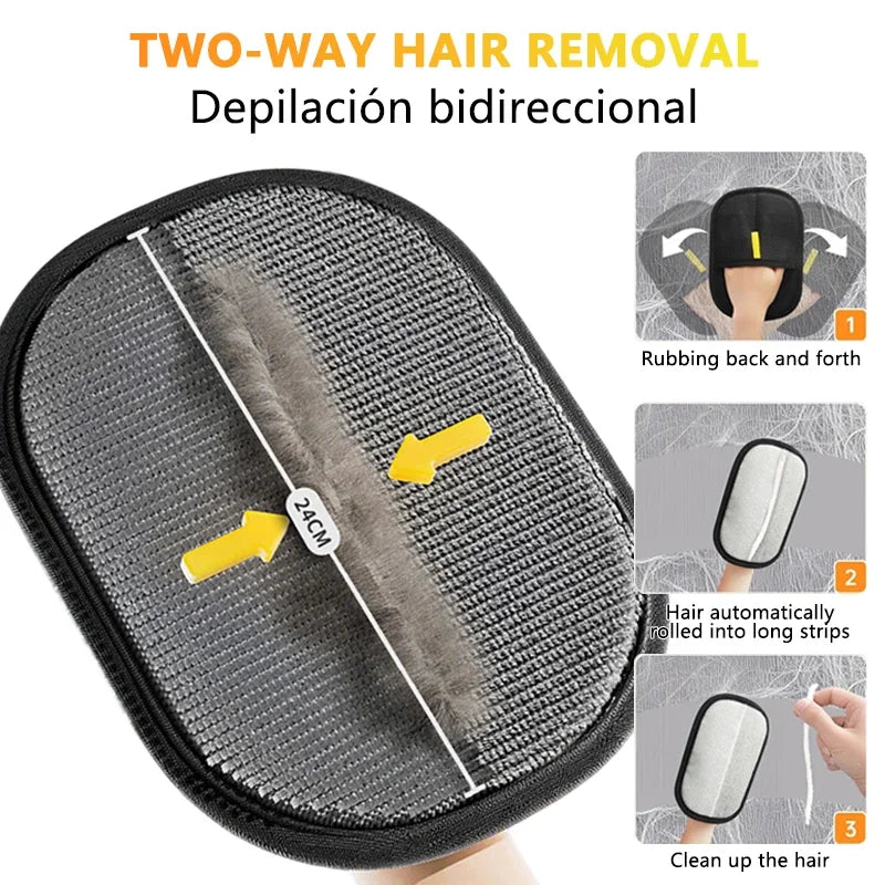 5-Finger Reusable Double-Sided Pet Hair - MyPetDollar.com
