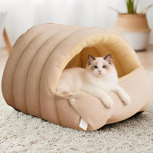 New Detachable Enclosed Dog Bed For Winter - MyPetDollar.com