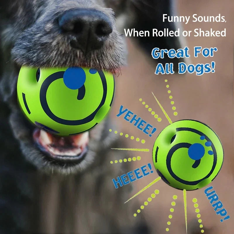 Pet Dog Toy Ball Wobble Wag Giggle Ball - MyPetDollar.com