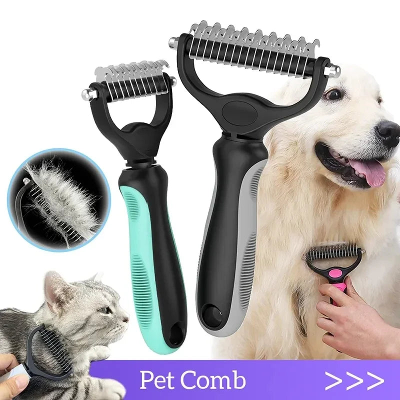 Cat Hair Removal Comb Dog Hair Removal Brush - MyPetDollar.com