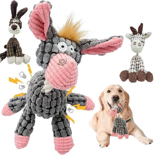 Kenjac - Stuffed Animal Plush Dog Toy with - MyPetDollar.com