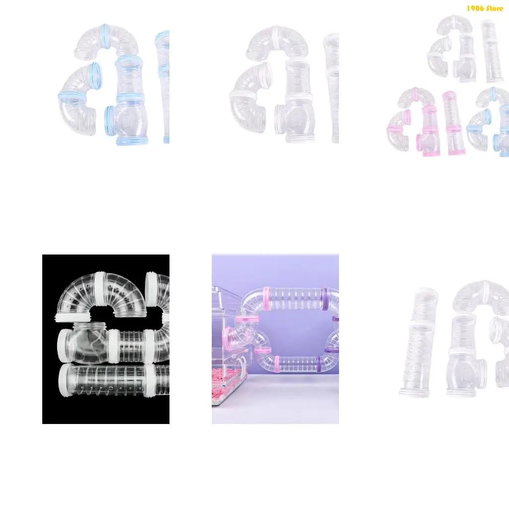 U1JB Hamster Clear Tunnel Toy Rodents - MyPetDollar.com